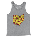 Ohio Pizza State Men/Unisex Tank Top-Allegiant Goods Co. Vintage Sports Apparel