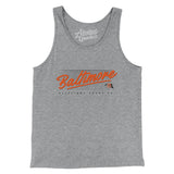 Baltimore Retro Men/Unisex Tank Top-Allegiant Goods Co. Vintage Sports Apparel