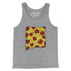 New Mexico Pizza State Men/Unisex Tank Top-Athletic Heather-Allegiant Goods Co. Vintage Sports Apparel