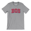 BOS Varsity Men/Unisex T-Shirt-Athletic Heather-Allegiant Goods Co. Vintage Sports Apparel