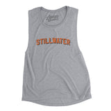 Stillwater Varsity Women's Flowey Scoopneck Muscle Tank-Allegiant Goods Co. Vintage Sports Apparel