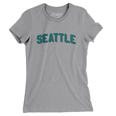 Seattle Varsity Women's T-Shirt-Allegiant Goods Co. Vintage Sports Apparel