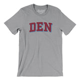 Den Varsity Men/Unisex T-Shirt-Athletic Heather-Allegiant Goods Co. Vintage Sports Apparel