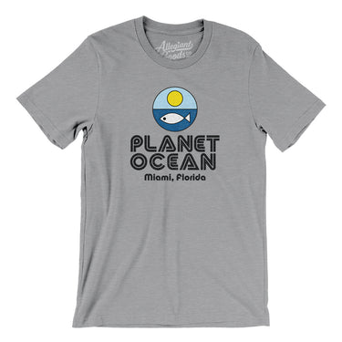 Planet Ocean Museum Men/Unisex T-Shirt-Allegiant Goods Co. Vintage Sports Apparel