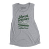 Mount Rainier National Park Women's Flowey Scoopneck Muscle Tank-Athletic Heather-Allegiant Goods Co. Vintage Sports Apparel