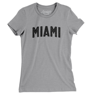 Miami Varsity Women's T-Shirt-Allegiant Goods Co. Vintage Sports Apparel