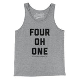 Rhode Island 401 Men/Unisex Tank Top-Allegiant Goods Co. Vintage Sports Apparel