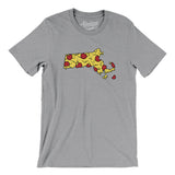 Massachusetts Pizza State Men/Unisex T-Shirt-Allegiant Goods Co. Vintage Sports Apparel