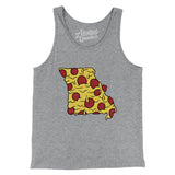Missouri Pizza State Men/Unisex Tank Top-Allegiant Goods Co. Vintage Sports Apparel