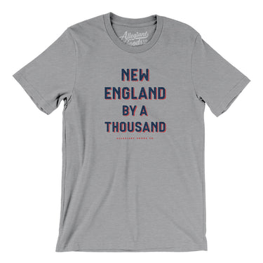 New England By A Thousand Men/Unisex T-Shirt-Allegiant Goods Co. Vintage Sports Apparel