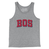 BOS Varsity Men/Unisex Tank Top-Allegiant Goods Co. Vintage Sports Apparel