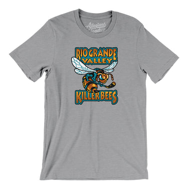 Rio Grande Valley Killer Bees Hockey Men/Unisex T-Shirt-Allegiant Goods Co. Vintage Sports Apparel