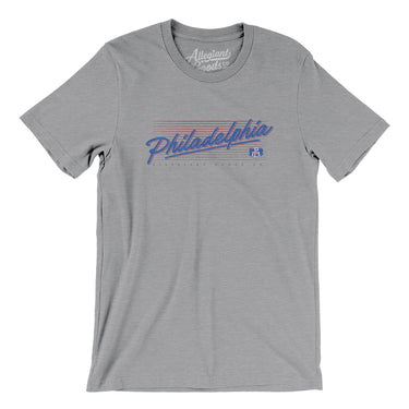 Philadelphia Retro Men/Unisex T-Shirt-Allegiant Goods Co. Vintage Sports Apparel