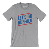 Let's Go Buffalo Men/Unisex T-Shirt-Allegiant Goods Co. Vintage Sports Apparel