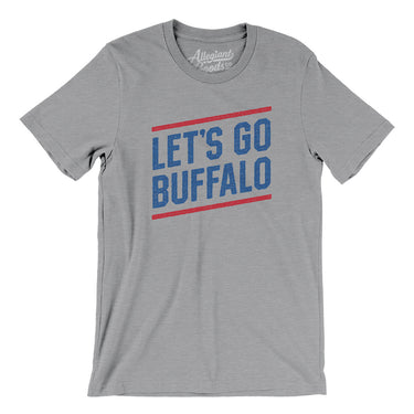Let's Go Buffalo Men/Unisex T-Shirt-Allegiant Goods Co. Vintage Sports Apparel