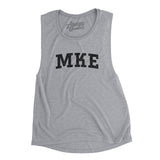 Mke Varsity Women's Flowey Scoopneck Muscle Tank-Athletic Heather-Allegiant Goods Co. Vintage Sports Apparel