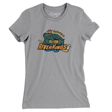 Memphis Riverkings Women's T-Shirt-Allegiant Goods Co. Vintage Sports Apparel
