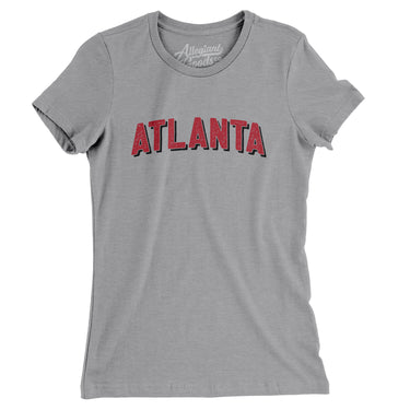 Atlanta Varsity Women's T-Shirt-Allegiant Goods Co. Vintage Sports Apparel