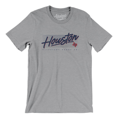 Houston Retro Men/Unisex T-Shirt-Allegiant Goods Co. Vintage Sports Apparel