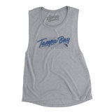 Tampa Bay Retro Women's Flowey Scoopneck Muscle Tank-Allegiant Goods Co. Vintage Sports Apparel