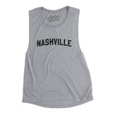 Nashville Varsity Women's Flowey Scoopneck Muscle Tank-Allegiant Goods Co. Vintage Sports Apparel
