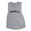 Nashville Varsity Women's Flowey Scoopneck Muscle Tank-Athletic Heather-Allegiant Goods Co. Vintage Sports Apparel