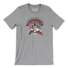 Adirondack Icehawks Men/Unisex T-Shirt-Athletic Heather-Allegiant Goods Co. Vintage Sports Apparel
