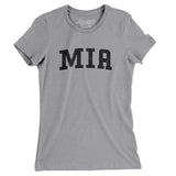 Mia Varsity Women's T-Shirt-Allegiant Goods Co. Vintage Sports Apparel