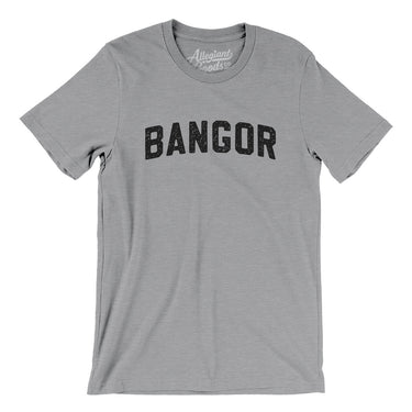 Bangor Maine Varsity Men/Unisex T-Shirt-Allegiant Goods Co. Vintage Sports Apparel
