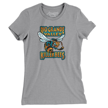Rio Grande Valley Killer Bees Hockey Women's T-Shirt-Allegiant Goods Co. Vintage Sports Apparel