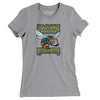 Rio Grande Valley Killer Bees Hockey Women's T-Shirt-Athletic Heather-Allegiant Goods Co. Vintage Sports Apparel
