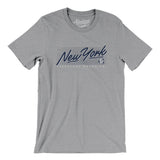 New York Retro Men/Unisex T-Shirt-Allegiant Goods Co. Vintage Sports Apparel