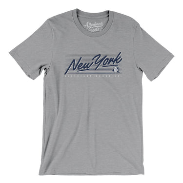 New York Retro Men/Unisex T-Shirt-Allegiant Goods Co. Vintage Sports Apparel