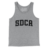 Sdca Varsity Men/Unisex Tank Top-Athletic Heather-Allegiant Goods Co. Vintage Sports Apparel