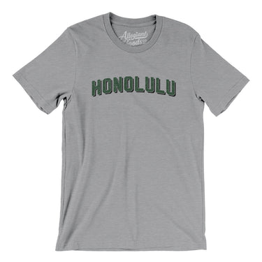 Honolulu Varsity Men/Unisex T-Shirt-Allegiant Goods Co. Vintage Sports Apparel