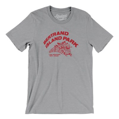 Bertrand Island Amusement Park New Jersey Men/Unisex T-Shirt-Athletic Heather-Allegiant Goods Co. Vintage Sports Apparel