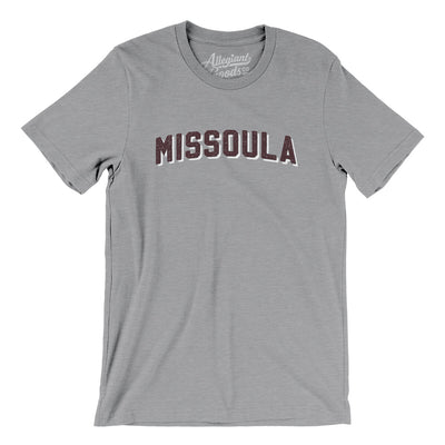 Missoula Varsity Men/Unisex T-Shirt-Athletic Heather-Allegiant Goods Co. Vintage Sports Apparel