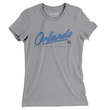 Orlando Retro Women's T-Shirt-Allegiant Goods Co. Vintage Sports Apparel