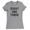Tampa 813 Women's T-Shirt-Athletic Heather-Allegiant Goods Co. Vintage Sports Apparel