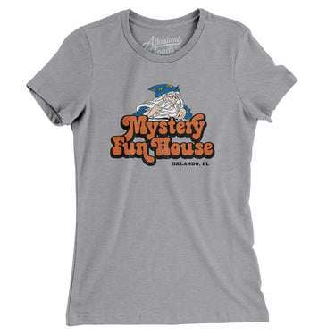 Mystery Fun House Orlando Women's T-Shirt-Allegiant Goods Co. Vintage Sports Apparel