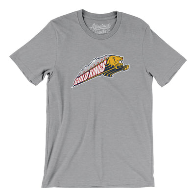 Colorado Gold Kings Men/Unisex T-Shirt-Athletic Heather-Allegiant Goods Co. Vintage Sports Apparel
