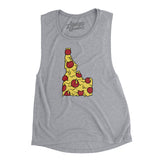 Idaho Pizza State Women's Flowey Scoopneck Muscle Tank-Allegiant Goods Co. Vintage Sports Apparel