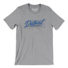 Detroit Retro Men/Unisex T-Shirt-Athletic Heather-Allegiant Goods Co. Vintage Sports Apparel
