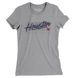 Houston Retro Women's T-Shirt-Allegiant Goods Co. Vintage Sports Apparel