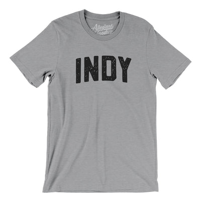 Indy Varsity Men/Unisex T-Shirt-Athletic Heather-Allegiant Goods Co. Vintage Sports Apparel