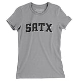 Satx Varsity Women's T-Shirt-Allegiant Goods Co. Vintage Sports Apparel
