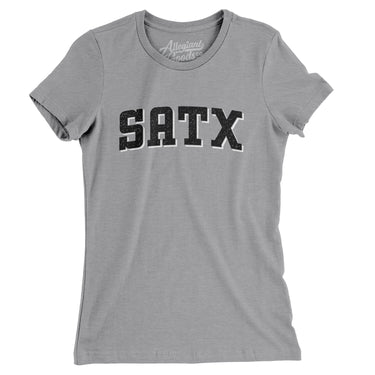Satx Varsity Women's T-Shirt-Allegiant Goods Co. Vintage Sports Apparel