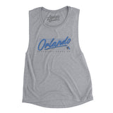Orlando Retro Women's Flowey Scoopneck Muscle Tank-Allegiant Goods Co. Vintage Sports Apparel