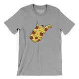 West Virginia Pizza State Men/Unisex T-Shirt-Allegiant Goods Co. Vintage Sports Apparel