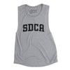 Sdca Varsity Women's Flowey Scoopneck Muscle Tank-Athletic Heather-Allegiant Goods Co. Vintage Sports Apparel